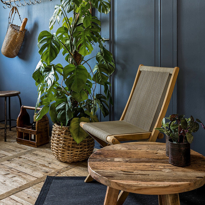 Rope Klapstoel Raw Materials - Loungestoel - Raw Materials - livinglovely.nl