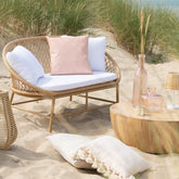 Salontafel Camille Mangohout Naturel - Salontafel - J-Line - livinglovely.nl