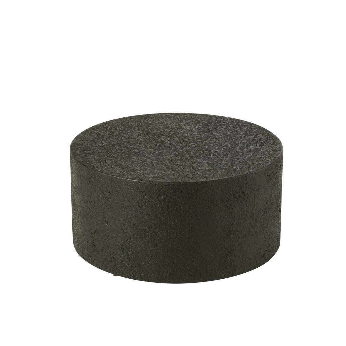 Couchtisch Zylinder MDF Schwarz J-Line