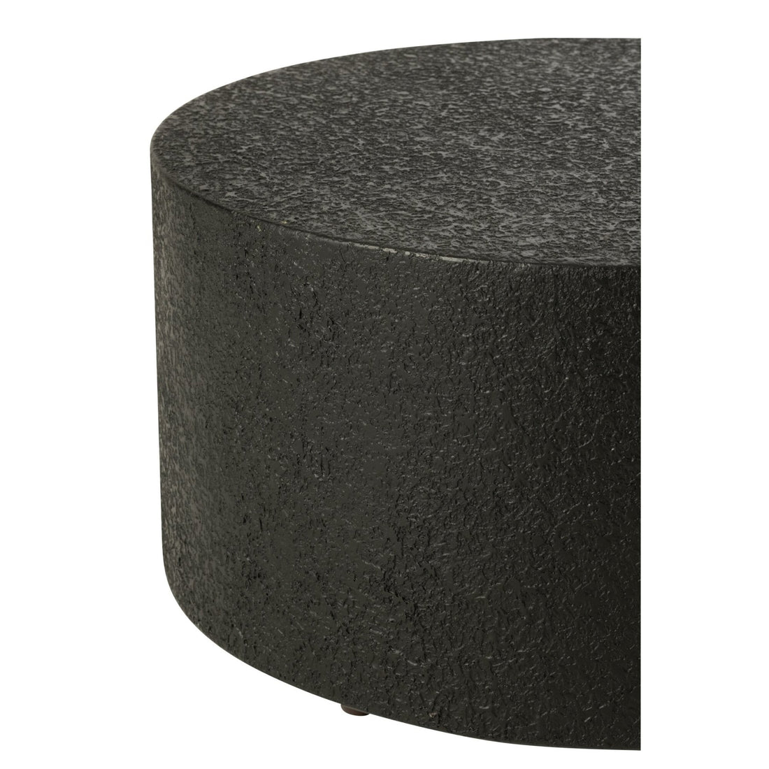 Couchtisch Zylinder MDF Schwarz J-Line
