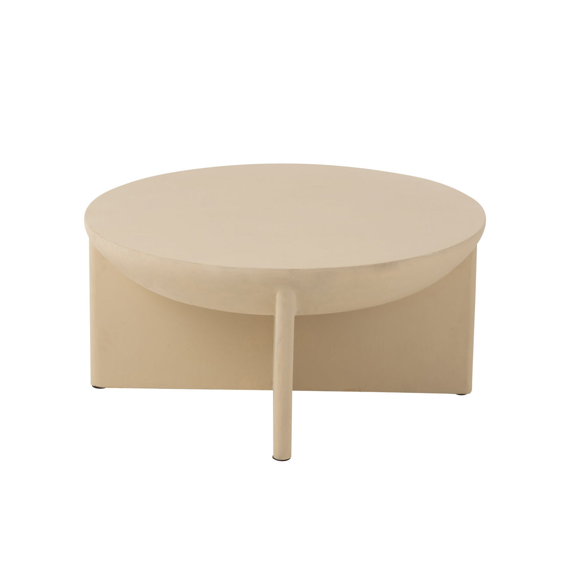 Couchtisch Halfy Mangoholz Weiß J-Line