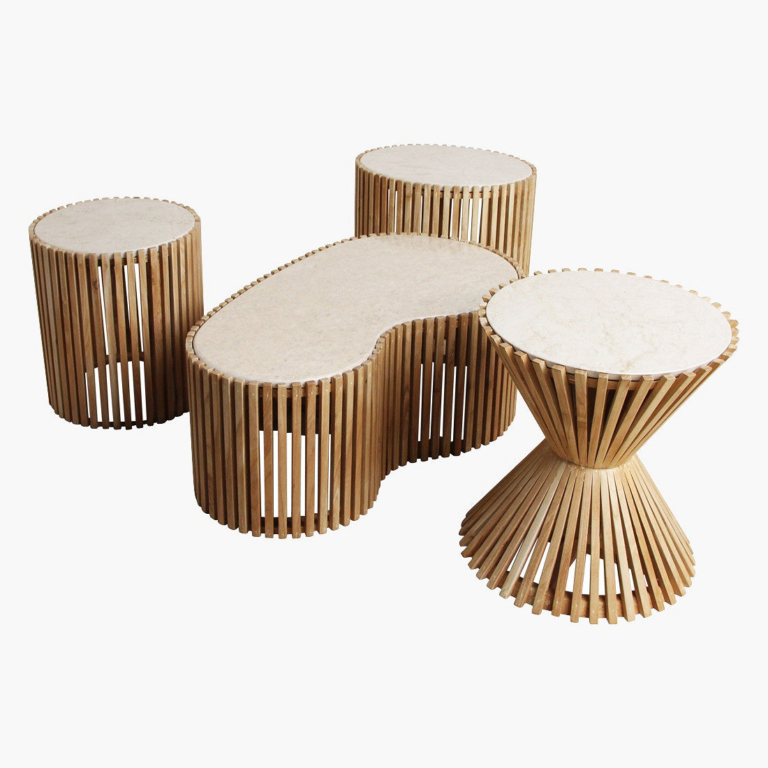 Salontafel Infinity Pool Raw Materials - Salontafel - Raw Materials - livinglovely.nl