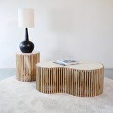 Salontafel Infinity Pool Raw Materials - Salontafel - Raw Materials - livinglovely.nl