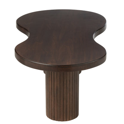 Salontafel Infinityi Mango Houtbruin Small - Salontafel - J-Line - livinglovely.nl