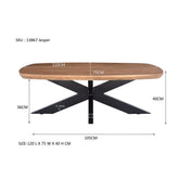 Afmetingen Salontafel Jesper 120cm: L120cm x B75cm x H40cm