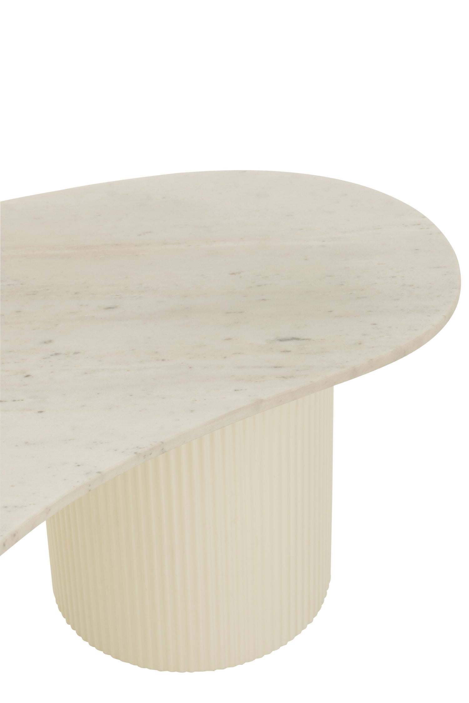 Salontafel Marmer Wit J-Line - Salontafel - J-Line - livinglovely.nl