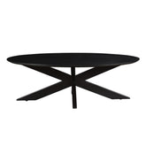 Salontafel Oslo Zwart 130cm van Livingfurn
