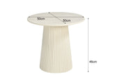 Patrice salontafel van Livingfurn, afmetingen Ø50cm x H46cm