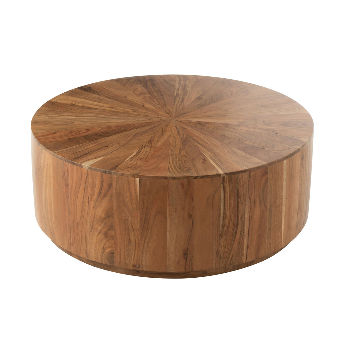 Couchtisch Rund Akazienholz/MDF Natur J-Line