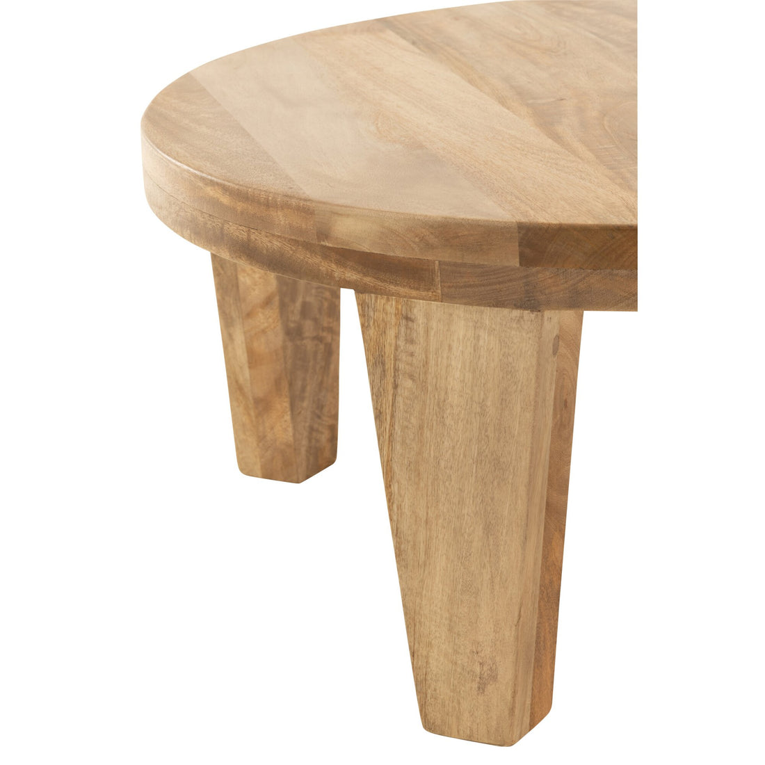 Couchtisch Rund Mangoholz Natur J-Line