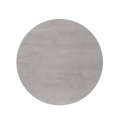 Salontafel Solana van Starfurn in taupe, handgemaakt mangohout met eigen tekening
