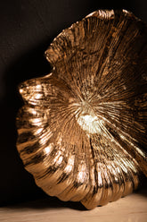 Schaal Losh BrownGold Alu Wavy Leaf Ovaal PTMD - Schaal - PTMD - livinglovely.nl