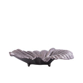 Schaal Losh GunMetal Alu Wavy Leaf Ovaal PTMD - - PTMD - livinglovely.nl