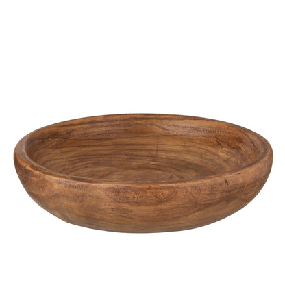 Schaal Paulownia Bruin - Schaal - J-Line - livinglovely.nl