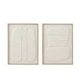 Malereizellen Papier Weiß 2er-Set - Malerei - J-Line - livinglovely.de