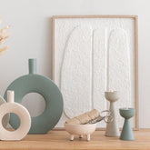 Malereizellen Papier Weiß 2er-Set - Malerei - J-Line - livinglovely.de