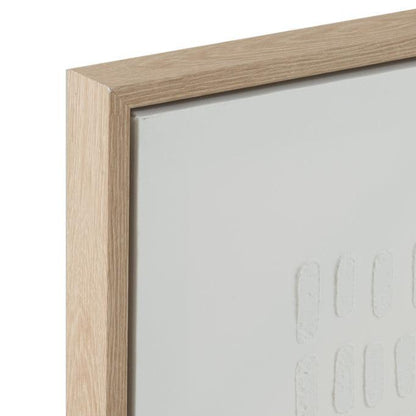 Schilderij Lines Canvas Wit Set van 3 - Schilderij - J-Line - livinglovely.nl