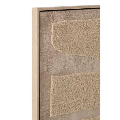 Schilderij Wol Beige J-Line