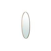 Serine Sand Steel Oval Mirror Small 50x3,5x140cm PTMD - Spiegel - PTMD - livinglovely.nl