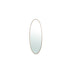 Serine Sand Steel Oval Mirror Small 50x3,5x140cm PTMD - Spiegel - PTMD - livinglovely.nl