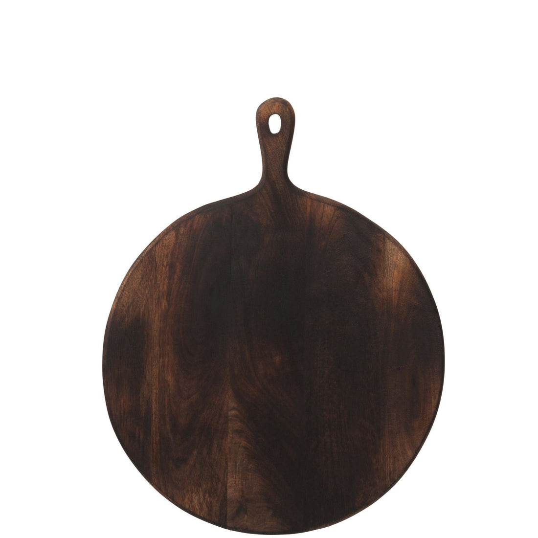 Serveerplank Rond Hout Donker Bruin Large J-Line