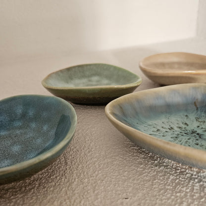 Set van 4 snack schoteltjes - Schaal - Living Lovely - livinglovely.nl