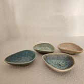 Set van 4 snack schoteltjes - Schaal - Living Lovely - livinglovely.nl