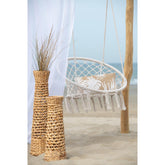 Set Van Drie Vazen Jan Waterhyacint Naturel - Vaas - J-Line - livinglovely.nl