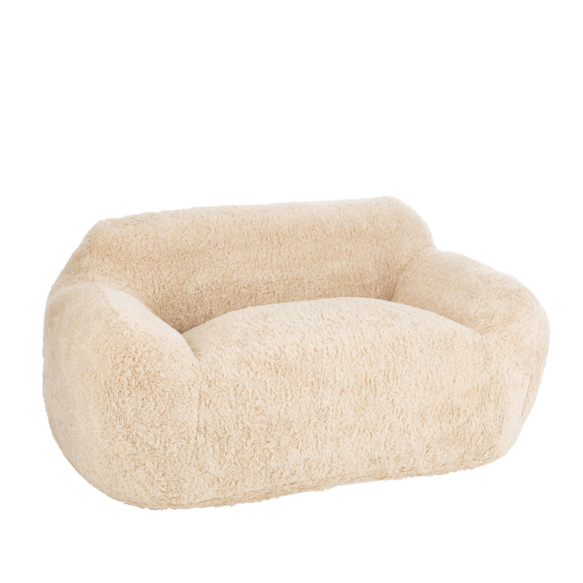 Shearl 1-zits Sofa Cream Large J-Line - Fauteuil - J-Line - livinglovely.nl