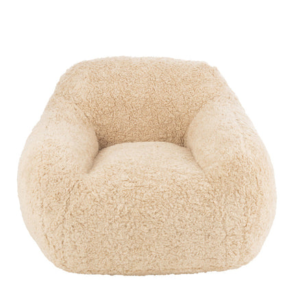 Shearl 1-zits Sofa Cream Small J-Line - Fauteuil - J-Line - livinglovely.nl