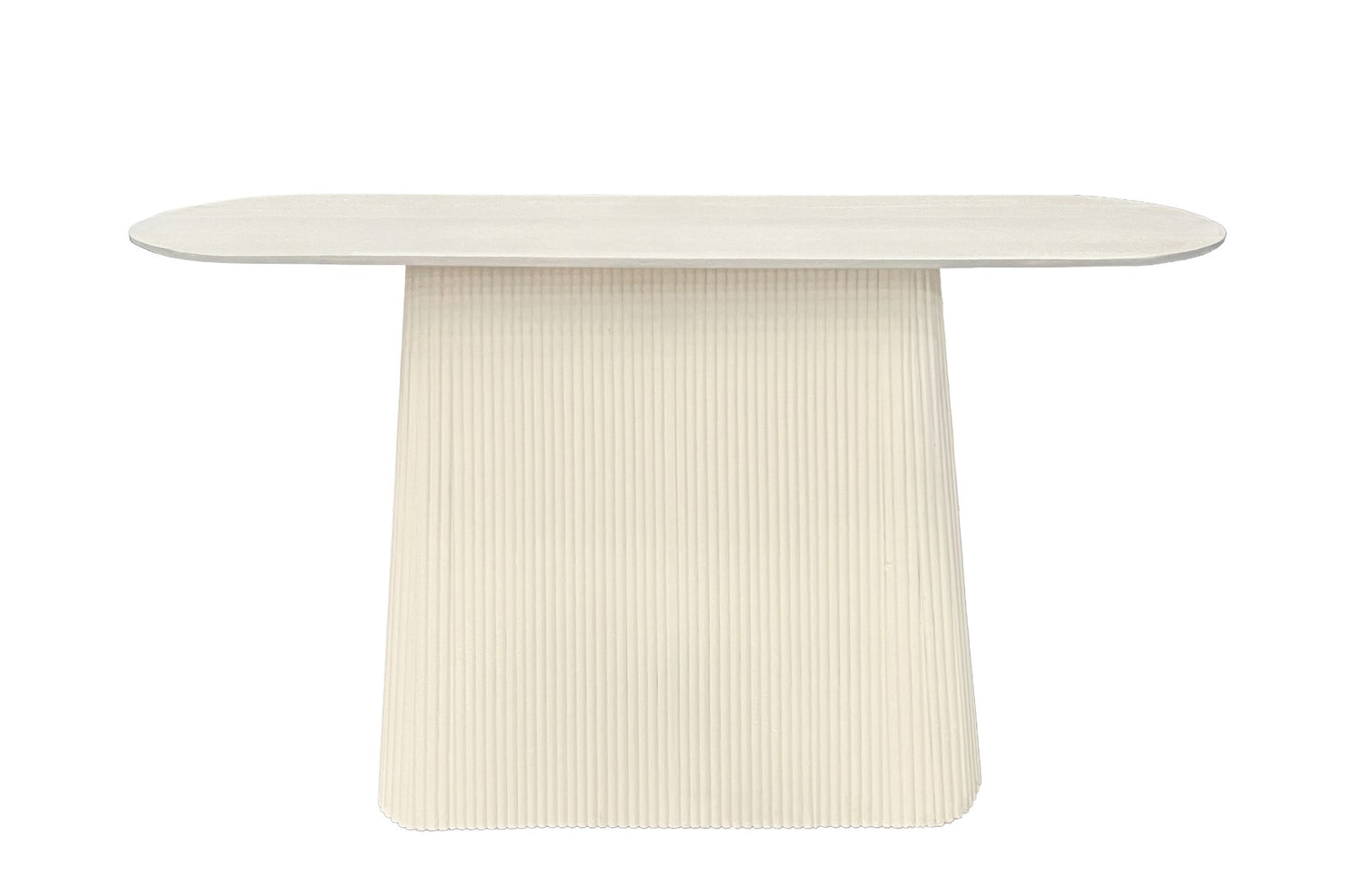 Sidetable Patrice 140cm in massief mangohout, L140cm x B40cm x H76cm