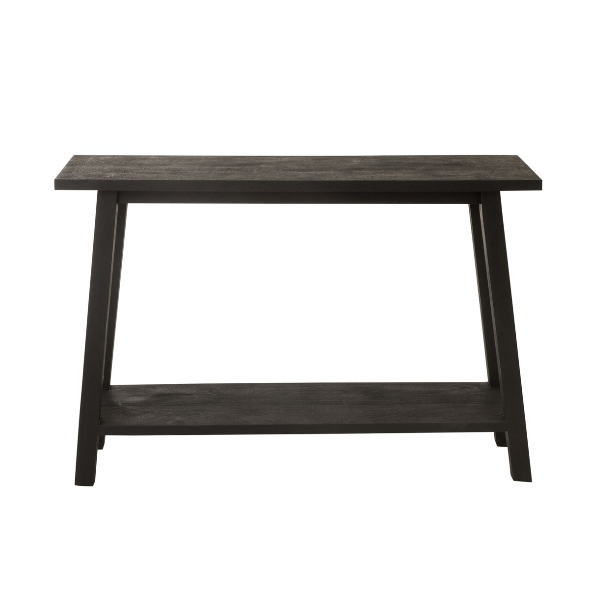 Sidetable Vierkant Mangohout Zwart J-Line