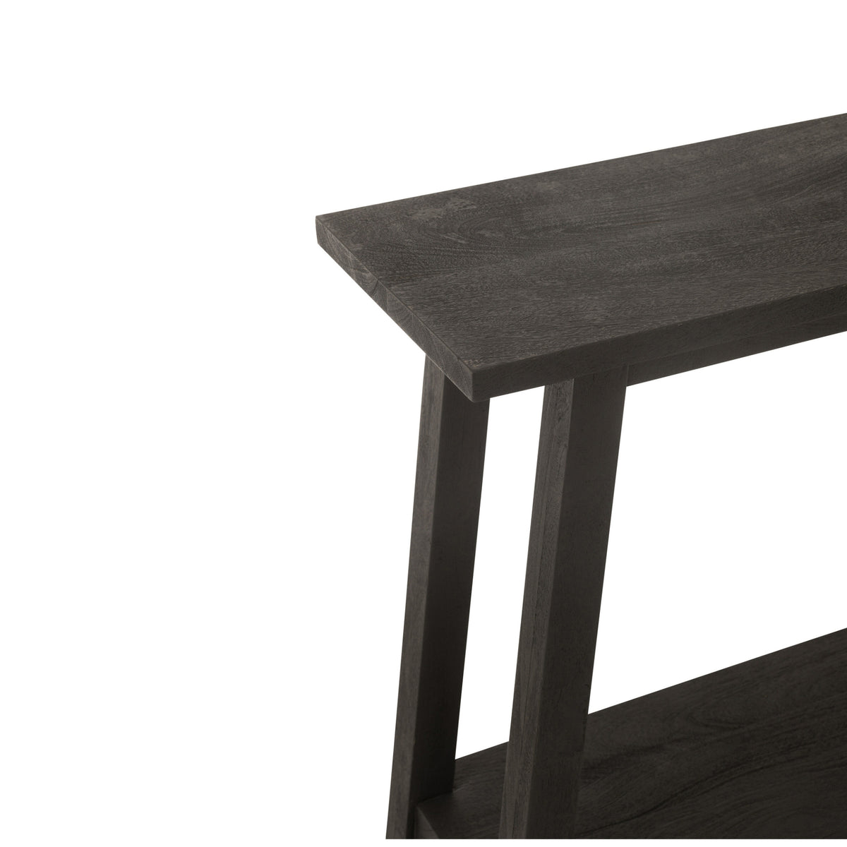Sidetable Vierkant Mangohout Zwart J-Line