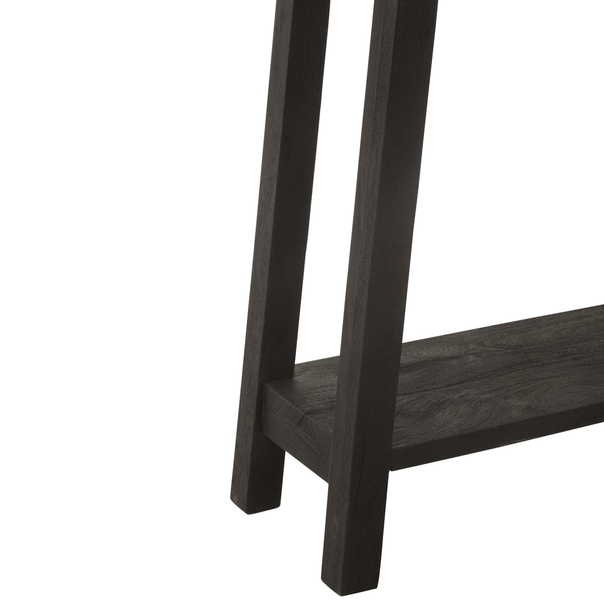Sidetable Vierkant Mangohout Zwart J-Line