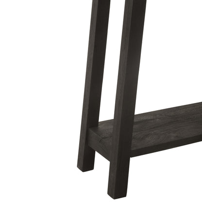 Sidetable Vierkant Mangohout Zwart J-Line