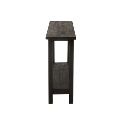 Sidetable Vierkant Mangohout Zwart J-Line