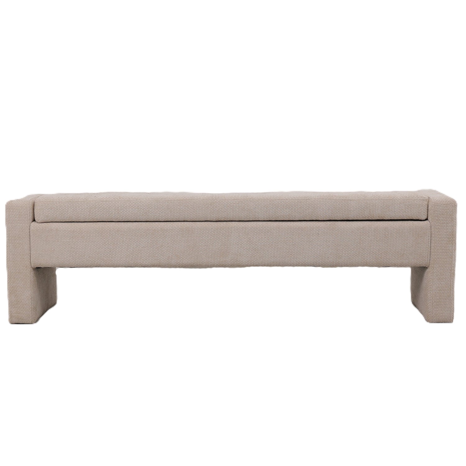 Sidney Bench Cream 160x41x45 cm PTMD - Bankje - PTMD - livinglovely.nl