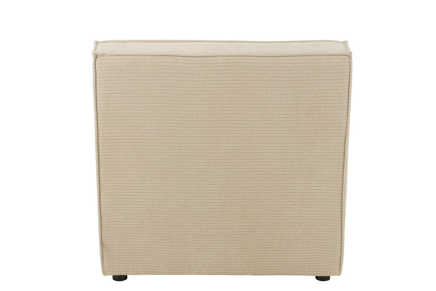 Sofa Grid Poplar Wood/Foam Beige - - J-Line - livinglovely.nl