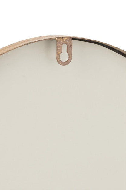 Spiegel Abstract Mdf/Glas Goud Large 80x45cm - Spiegel - J-Line - livinglovely.nl