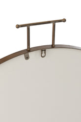 Spiegel Anto Mdf/Spiegel Goud Large 85x77cm - Spiegel - J-Line - livinglovely.nl