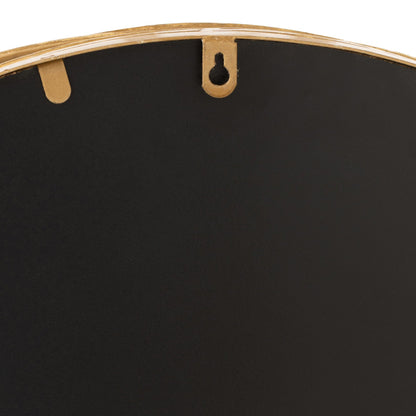 Spiegel Aurora Rond Ijzer/Glas Goud Small Ø60cm - Spiegel - J-Line - livinglovely.nl