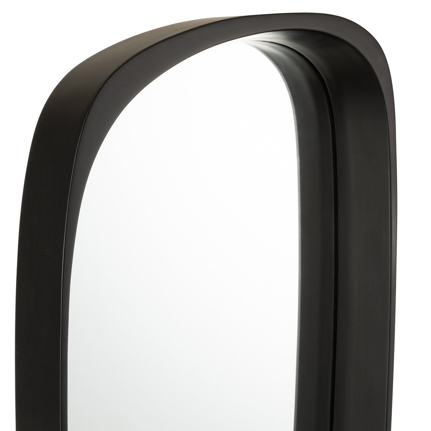 Spiegel Giles Mdf/Glas Zwart Lang - Spiegel - J-Line - livinglovely.nl