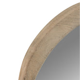 Spiegel Onregelmatig Mangohout Small - Spiegel - J-Line - livinglovely.nl