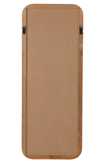 Spiegel Rechthoek Spar/Glas Natuur 48 x 122.5 cm - Spiegel - J-Line - livinglovely.nl