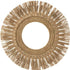 Spiegel Rond Gras Naturel 66,5x66,5cm - Spiegel - J-Line - livinglovely.nl