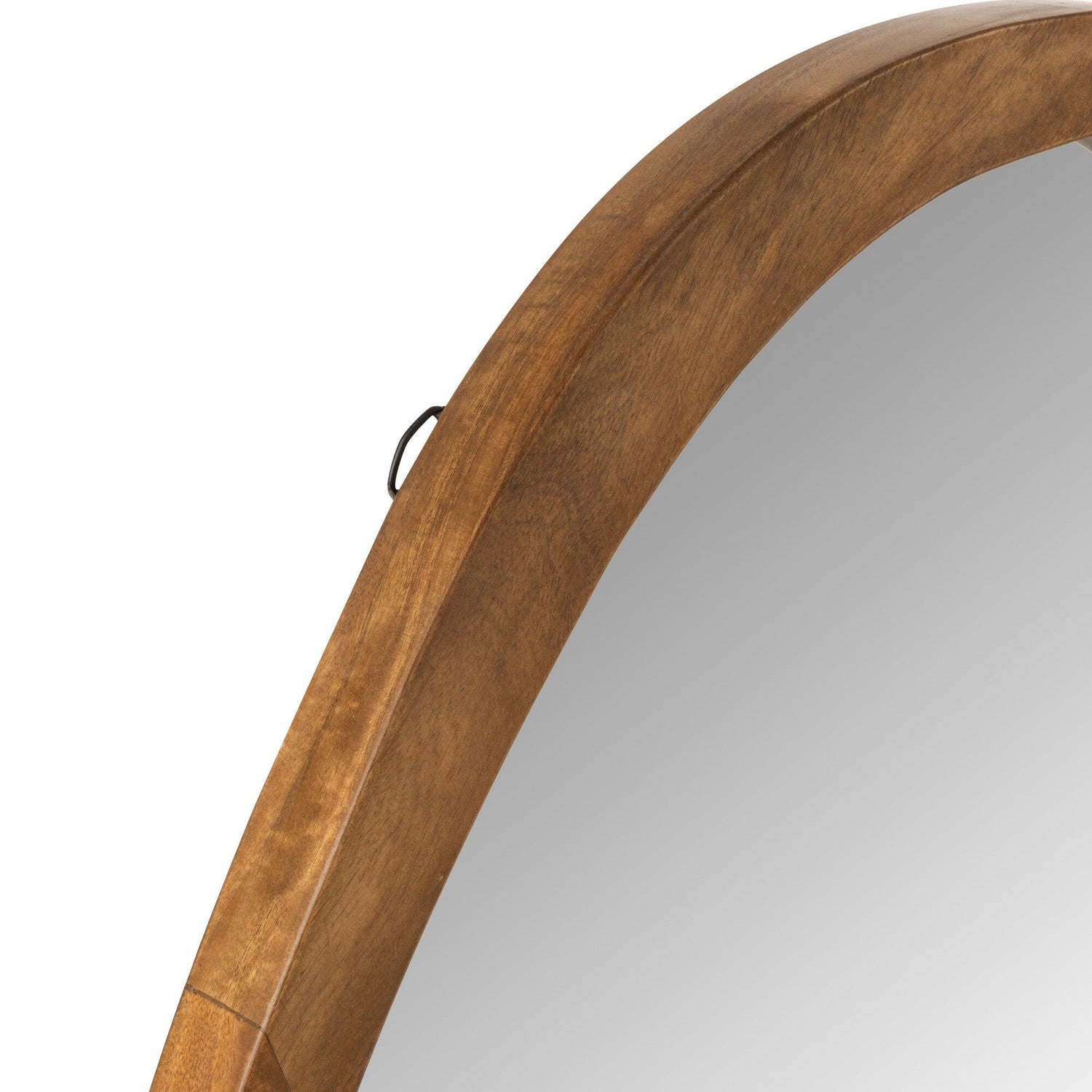 Spiegel Vince Onregelmatig Mango Hout Bruin L120x H71 x B6,5 - Spiegel - J-Line - livinglovely.nl