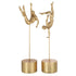 Sportmannen Op Voet Poly Goud Set van 2 - Beeld - J-Line - livinglovely.nl