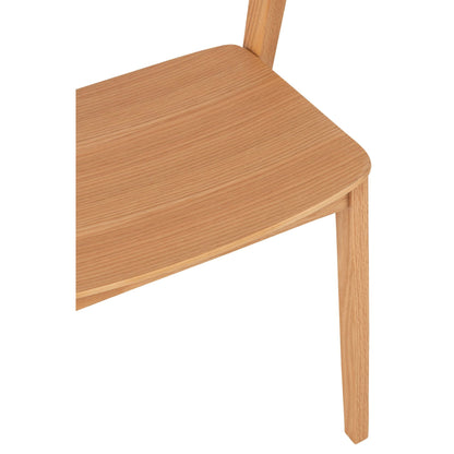 Stoel Laga Eikhout/Multiplex Naturel J-line