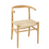 Stoel Toon Beukenhout/Touw Naturel - Eetkamerstoel - J-Line - livinglovely.nl