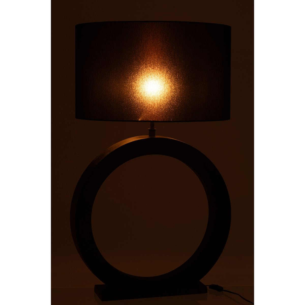 Tafellamp Lamp Rond Aluminium Zwart J-Line